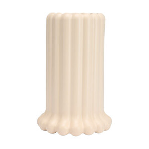 Tubular Vase L 24cm beige Design Letters