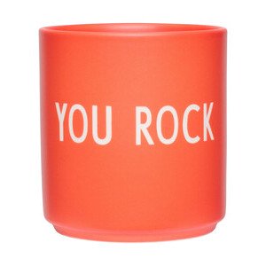 Becher Favourite cups rot 0,25l Design Letters