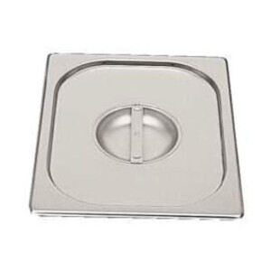 GN Deckel 1/4 ohne Löffelausschnitt Edelstahl 