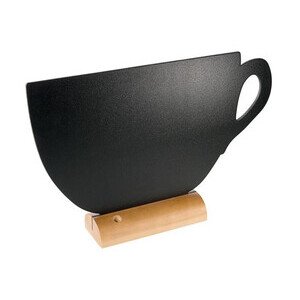 Aufsteller Schreibtafel Tasse Contacto