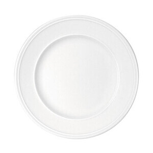 Teller 31 cm fl. steile Fahne Come4Table weiss Bauscher