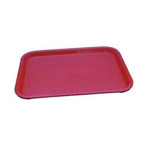 Tablett 34,1x26,2x1,9cm rot PP 