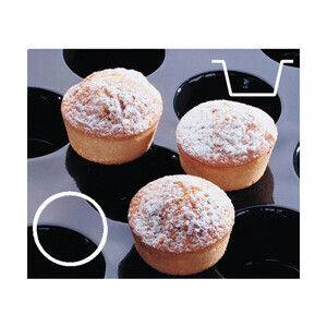 Backmatte Minimuffins 51x29 mm Contacto