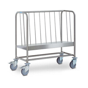 Tellertransportwagen 1-fach hohe Variante Cookmax silver