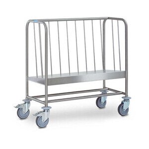 Tellertransportwagen 1-fach hohe Variante Cookmax silver
