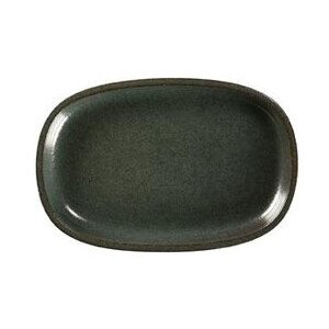 Platte oval 22,5x15cm tief Rakstone Caldera Blau Grün RAK