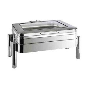 Chafing Dish GN 1/1 Premium 66x48cm H.33cm Glasdeckel Assheuer & Pott