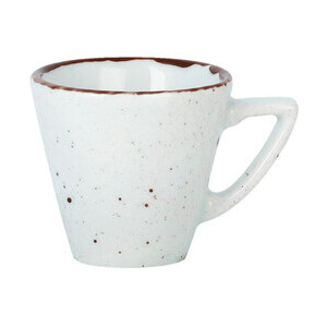 Tasse Obere Kaffee/Cappuccino 0,21L Granja weiß-braun 
