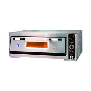 Pizzaofen 1 Backk., 6 Pizzen Ø 30 cm 119,0 x 88,0 x 44,0 400 V / 6,0 kW Cookmax orange