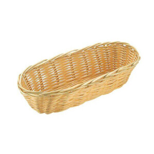 Brot - Obstkorb 21x10 cm oval Poly-Rattan Assheuer & Pott