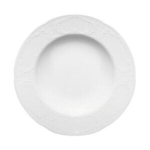 Teller tief 23cm                5714/23 Mozart Weiss Bauscher