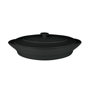 Platte oval 37,2x25cm Fusion Chefs Fusion schwarz RAK