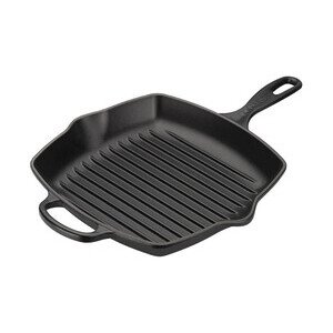 Grillpfanne 26x26 cm Guss Signature schwarz Le Creuset