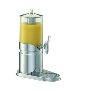 Saftkanne Elegance 2,5 Ltr. 
Edelstahl mit transparentem Zylinder Frilich