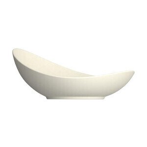 Schale asymmetrisch 25cm Purity weiss Bauscher