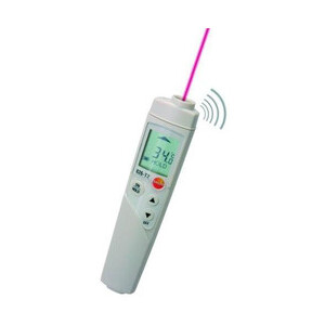 Infrarot-Thermometer testo 826-T2 mit Laser-Messfleckmark. Testo