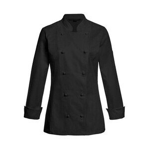 Damen-Kochjacke Gr.L schwarz Cuisine Basic 65%PES 35%CO Greiff since 1902