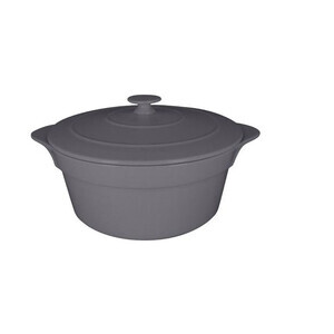 Cocotte rund m.D. 0,216ltr. Fusion Chefs Fusion grau RAK