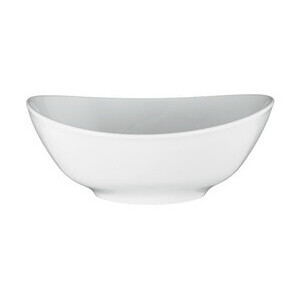 Schüssel oval 21cm 5239 Meran weiß uni 7 Fehlware Seltmann