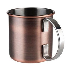 Moscow Mule Becher Ø 9 cm H: 9 cm Edelstahl Antik-Kupfer-Look Assheuer & Pott