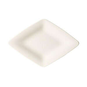 Teller flach Raute 34,0x23,7cm Raffinesse creme                    -MU- Bauscher