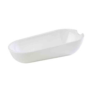 Besteck-Ablage 22,5x11cm H.6cm weiss Bowl Assheuer & Pott