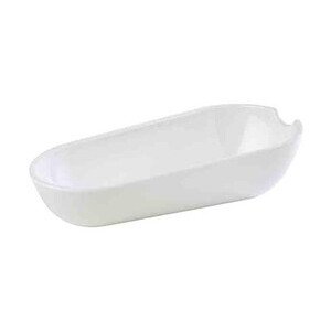 Besteck-Ablage 22,5x11cm H.6cm weiss Bowl Assheuer & Pott