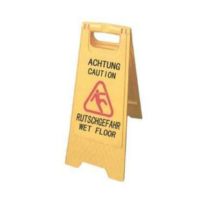 Warnschild gelb"Achtung Rutschgefahr" 