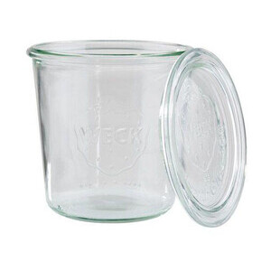 Sturzglas 580 ml mit Deckel 2er Pack Weck Assheuer & Pott