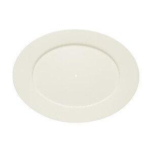 Etageren-Platte oval Fahne 33 cm Purity weiss Bauscher