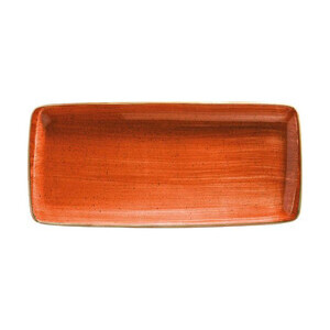 Platte 34 x 16cm Terracotta Moove Bonna Premium Porcelain