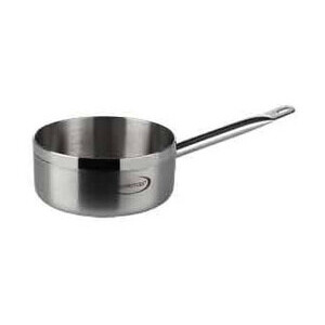 Stielkasserolle Ø 18cm 2L flach Gourmet mit Schüttrand 