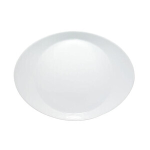 Teller flach 31cm oval Signature 935 weiss             - MU - Schönwald