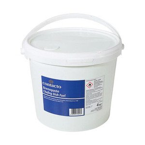 Brennpaste, 4 kg Basis Ethanol Brennpaste (Nachfüllpaste) Contacto