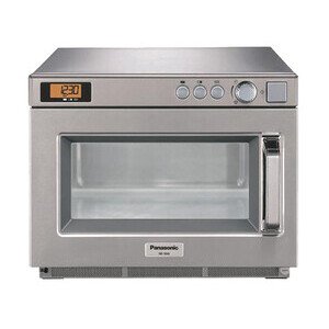 Mikrowellengerät Panasonic NE 1843  1800 Watt Cookmax silver