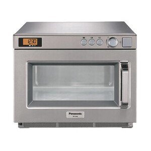 Mikrowellengerät Panasonic NE 1843 1800 Watt Cookmax silver