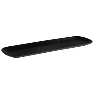 GN 2/4 Tablett NERO 53 x 16,2 cm, H: 2,5 cm schwarz Assheuer & Pott