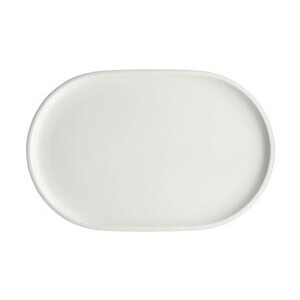 Platte coup oval 36 x 23 cm Shiro weiss Schönwald