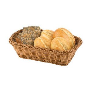 23x17cm Brot - Obstkorb braun Poly-Rattan abwaschbar Assheuer & Pott