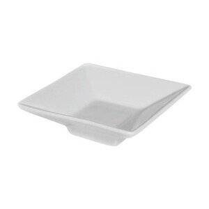 Schale Porzellan 1 Feld 8x8cm 0,05ltr. Dip Felder weiss 