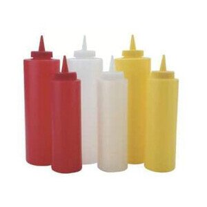 Dosierflasche PE, klar, 0,75L 