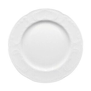 Teller flach 28cm               5719/28 Mozart Weiss Bauscher