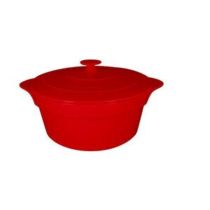 Cocotte rund m.D. 0,46ltr. Fusion Chefs Fusion rot RAK