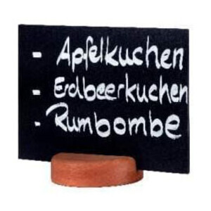 Tischtafel für Holzfuss A6  (5er Pack) 