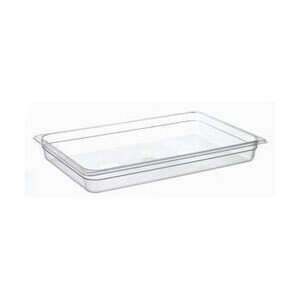 Behälter KU GN 1/1-65 32,5 x 53 x 6,5 cm Polycarbonat Cookmax black