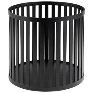 Korb / Ständer Ø 21 cm, H: 20 cm schwarz Assheuer & Pott