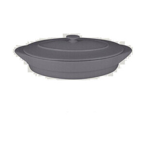 Platte oval 31x21cm Fusion Chefs Fusion grau RAK