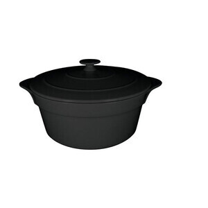 Cocotte rund m.D. 0,46ltr. Fusion Chefs Fusion schwarz RAK