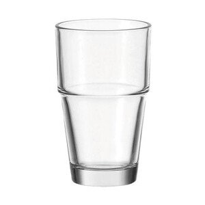 40cl Latte Macchiato Glas Solo 14cm hoch Leonardo