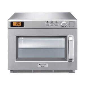 Mikrowellengerät Panasonic NE 2143-2 2100 Watt Cookmax silver